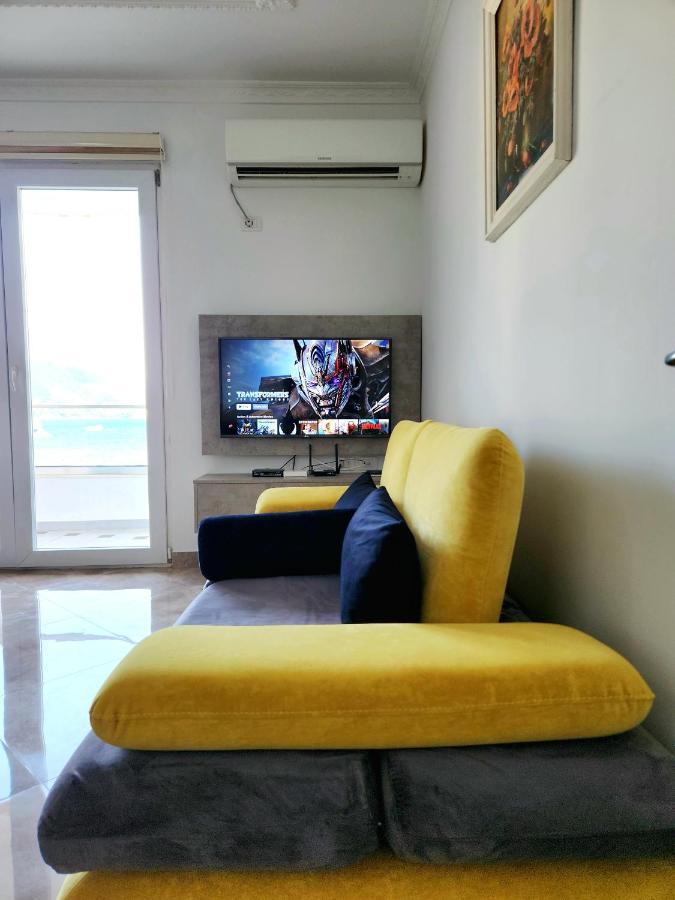 Panorama View Apt, 150M To Beach, 750M Lungo Mare Lägenhet Vlorë Exteriör bild